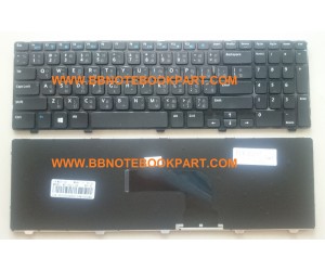 Dell Keyboard คีย์บอร์ด  Inspiron 15 3521 5521 YH3FC ภาษาไทย อังกฤษ